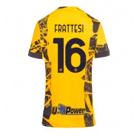 Camisa de time de futebol Inter Milan Davide Frattesi #16 Replicas 3º Equipamento Feminina 2024-25 Manga Curta